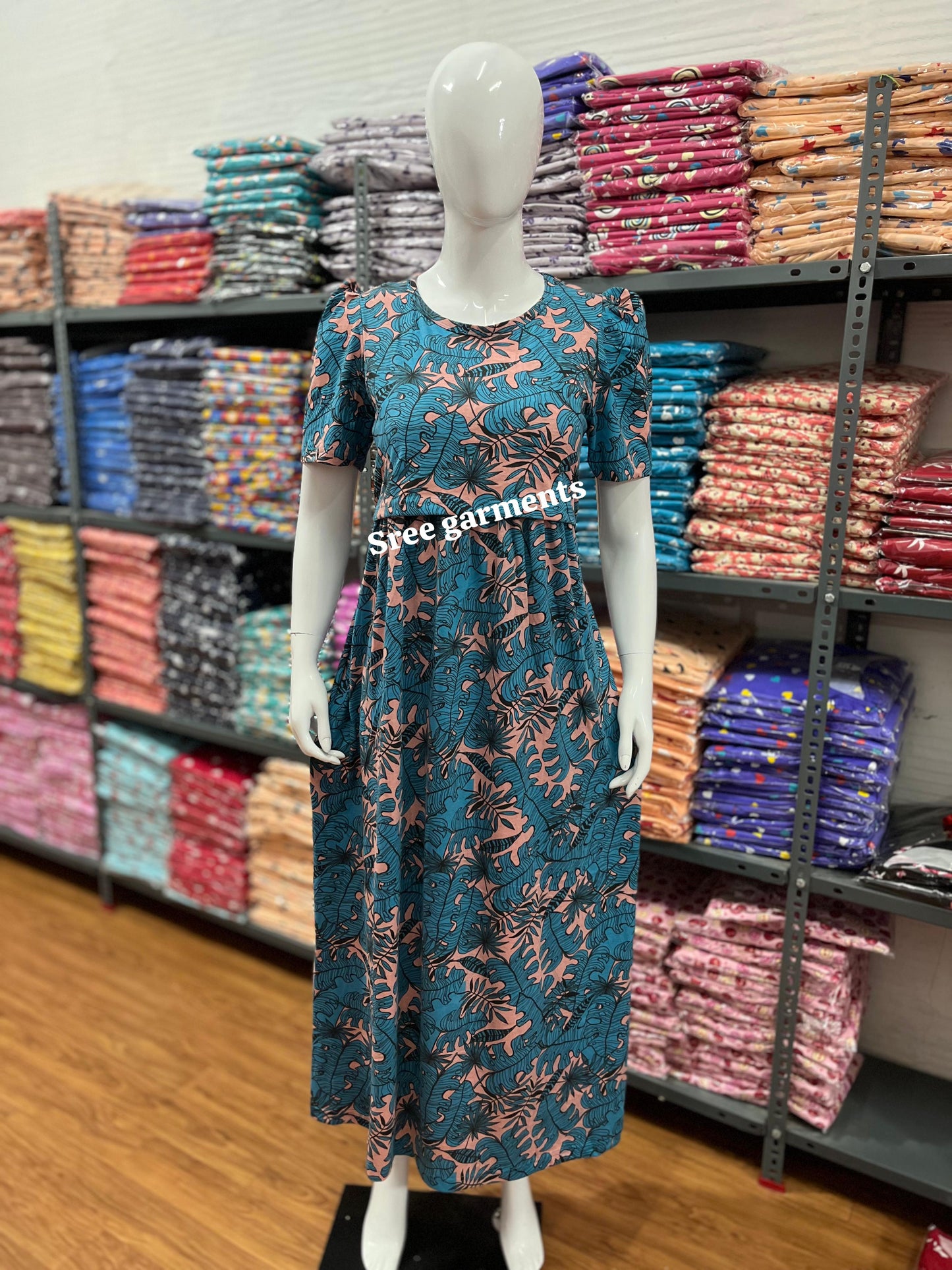 Zipless maternity and feeding wear - Full Length