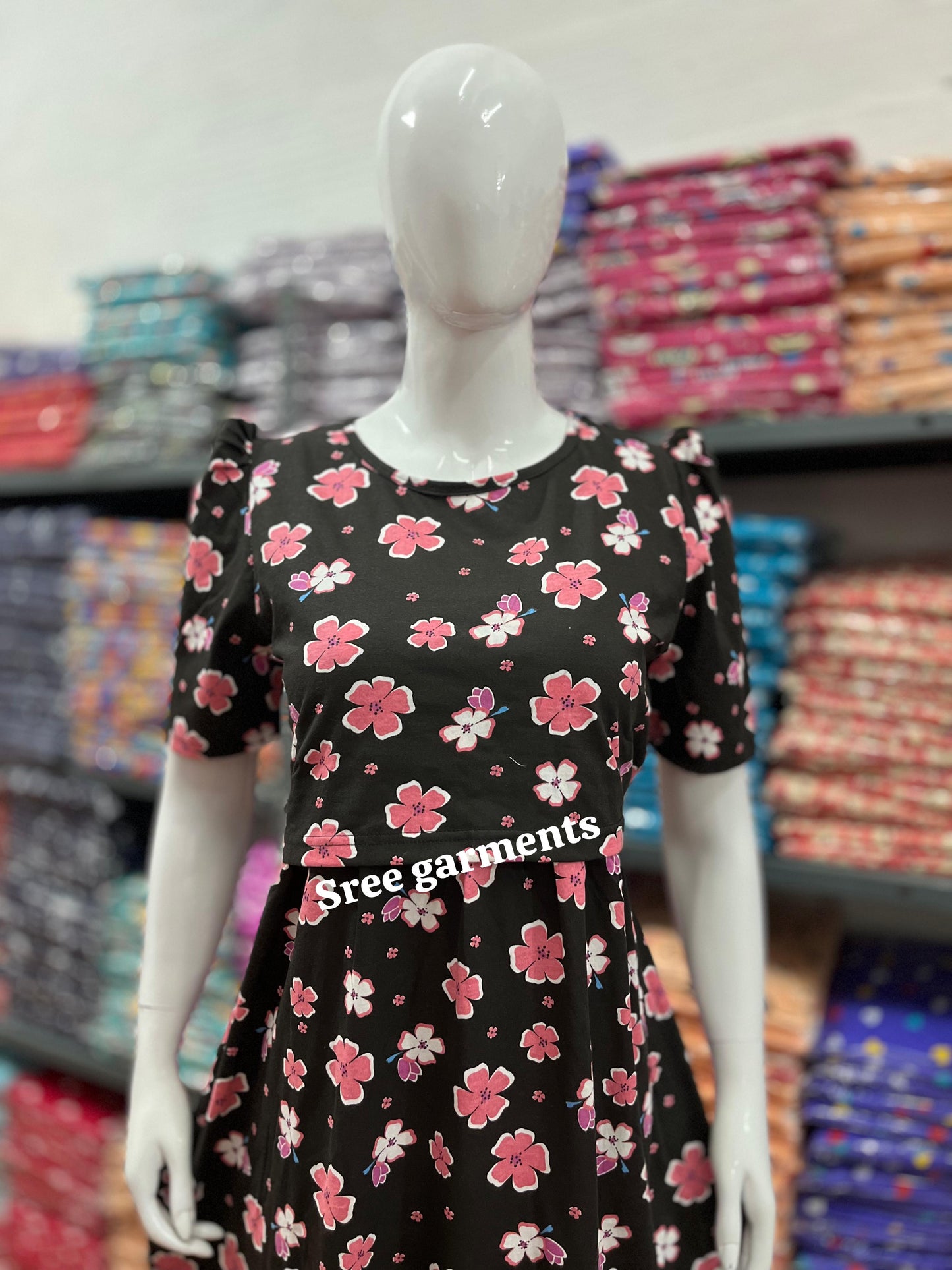 Zipless maternity and feeding wear - ankle length