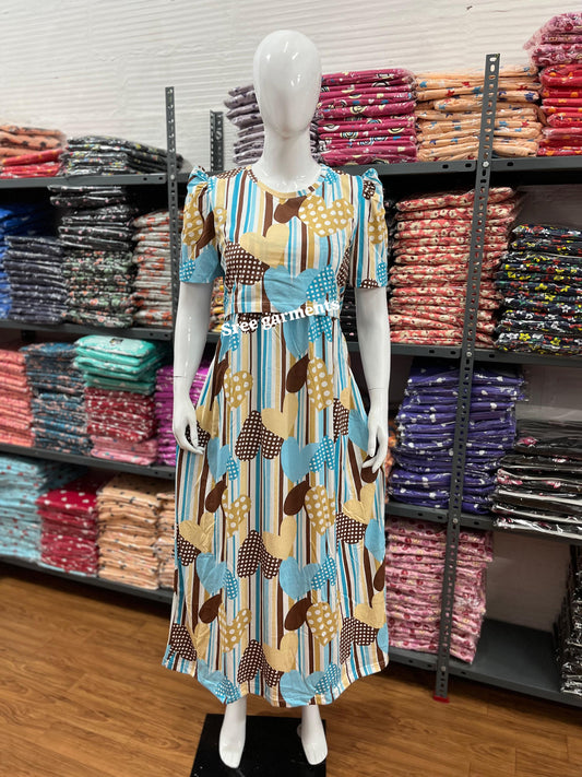 Zipless maternity and feeding wear - Full Length