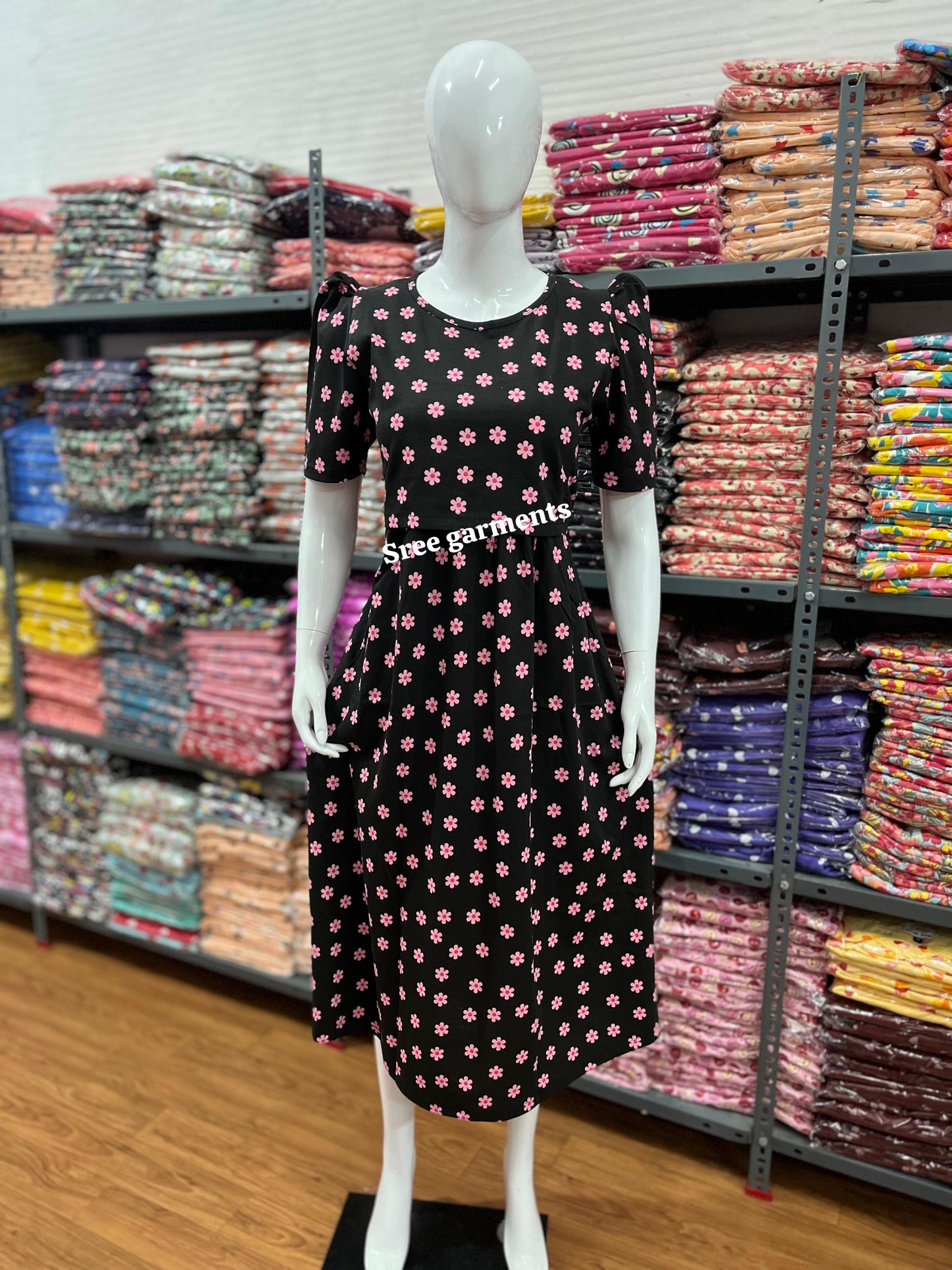 Zipless maternity and feeding wear - ankle length f