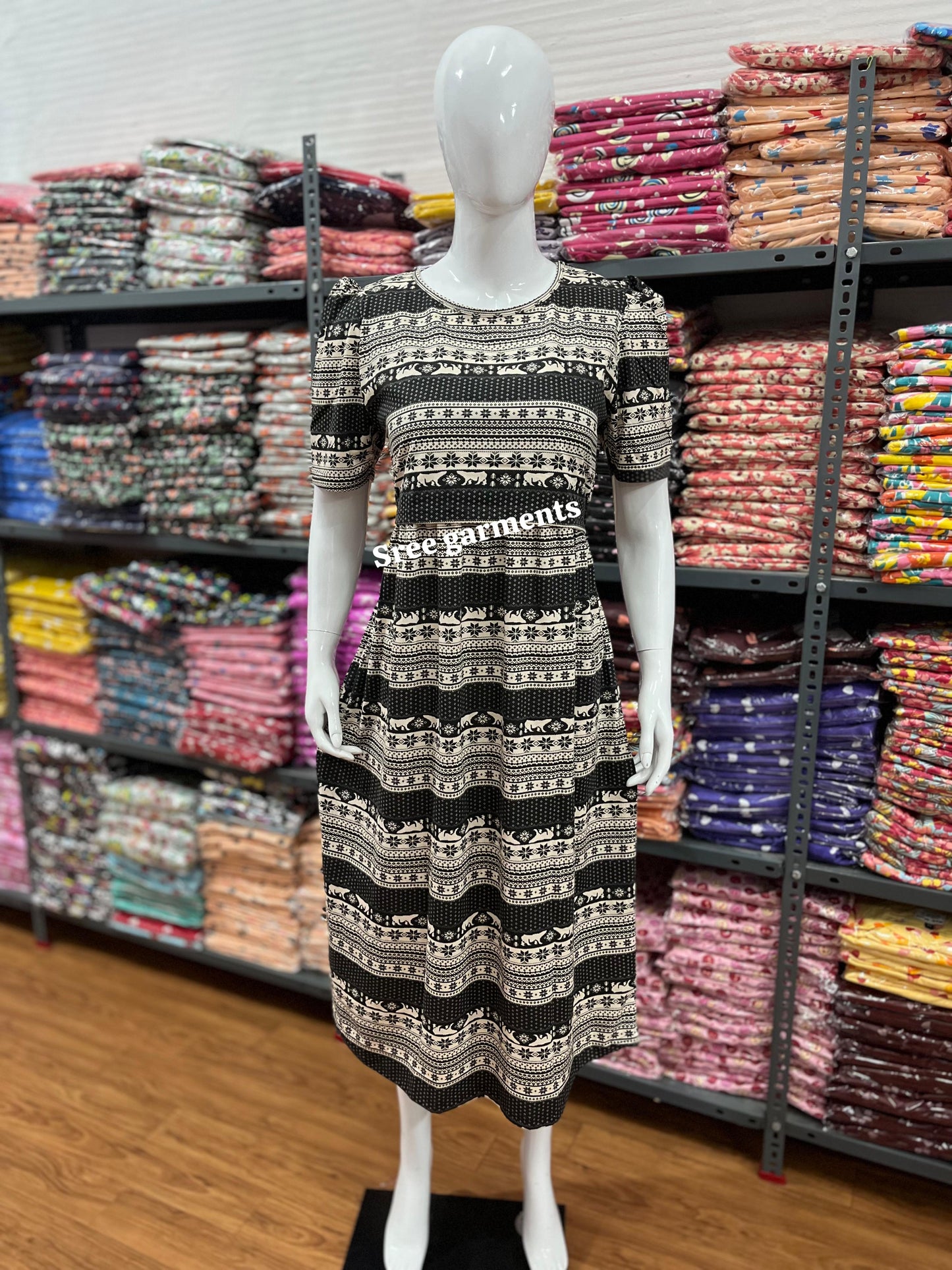 Zipless maternity and feeding wear - ankle length m