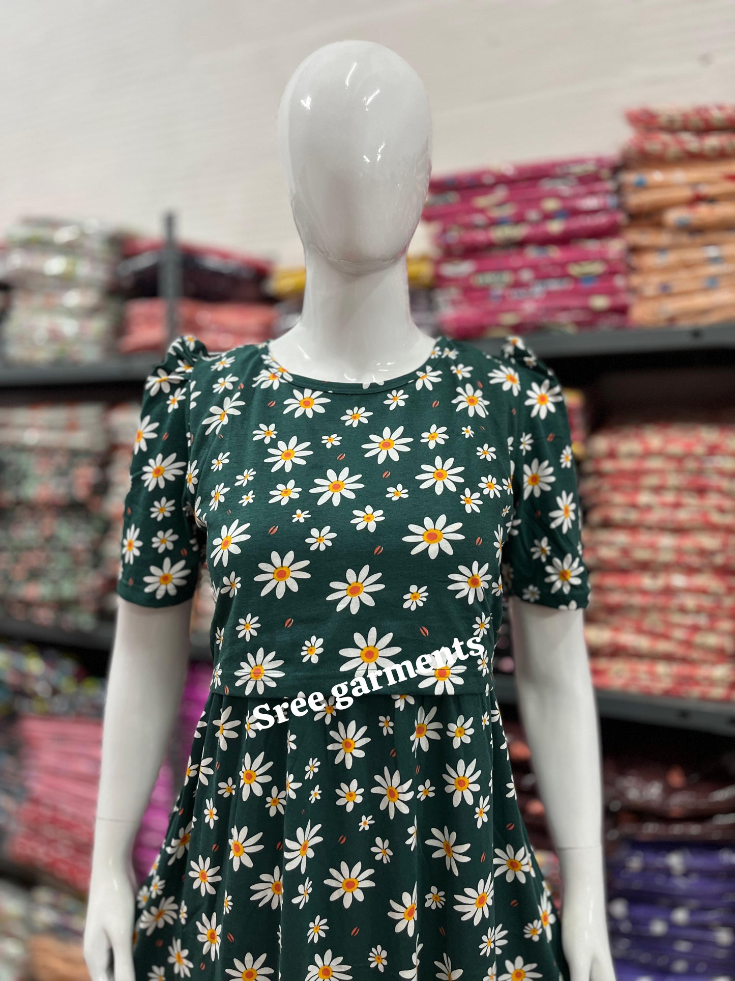 Zipless maternity and feeding wear - ankle length