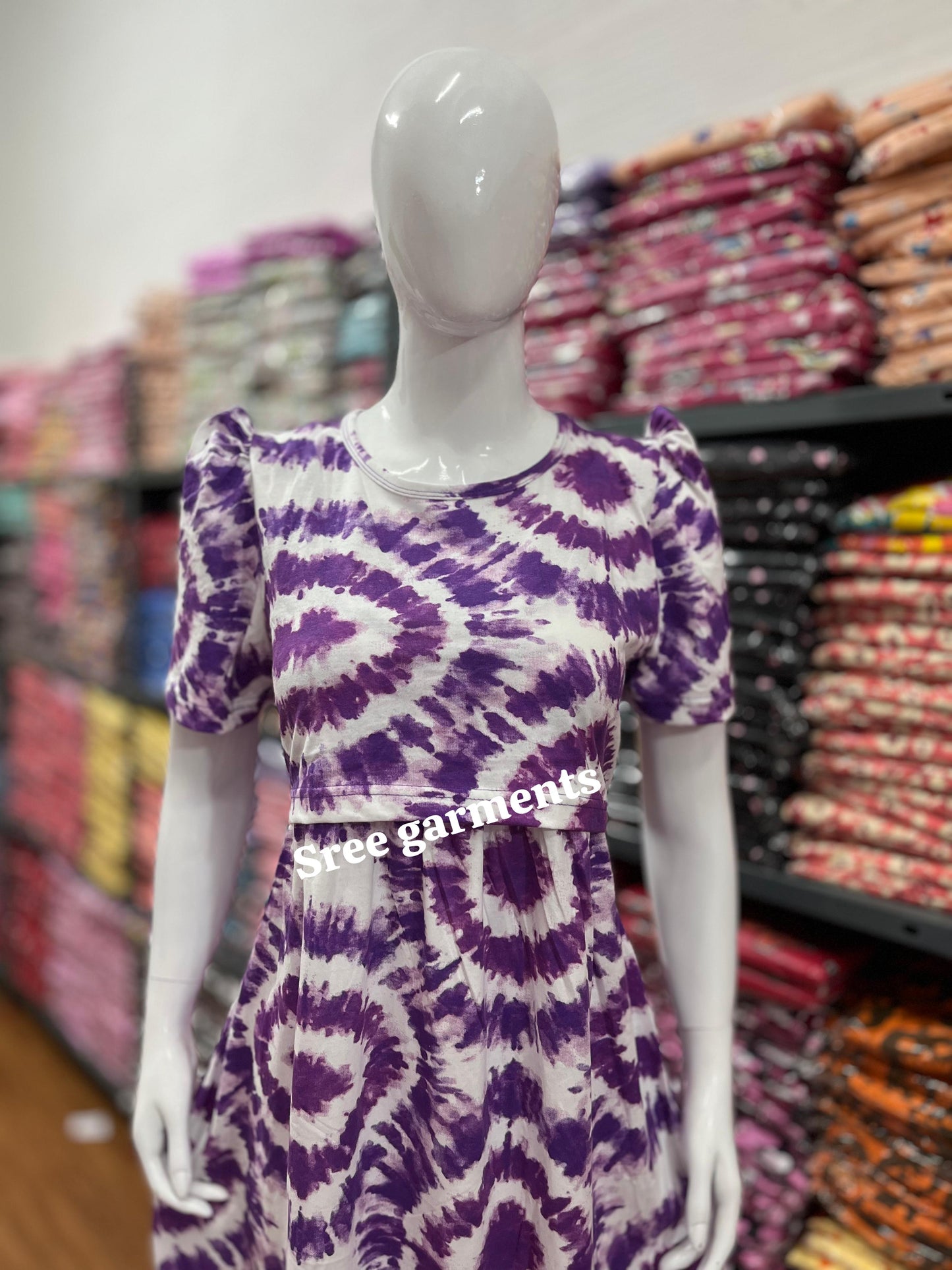 Zipless maternity and feeding wear - ankle length