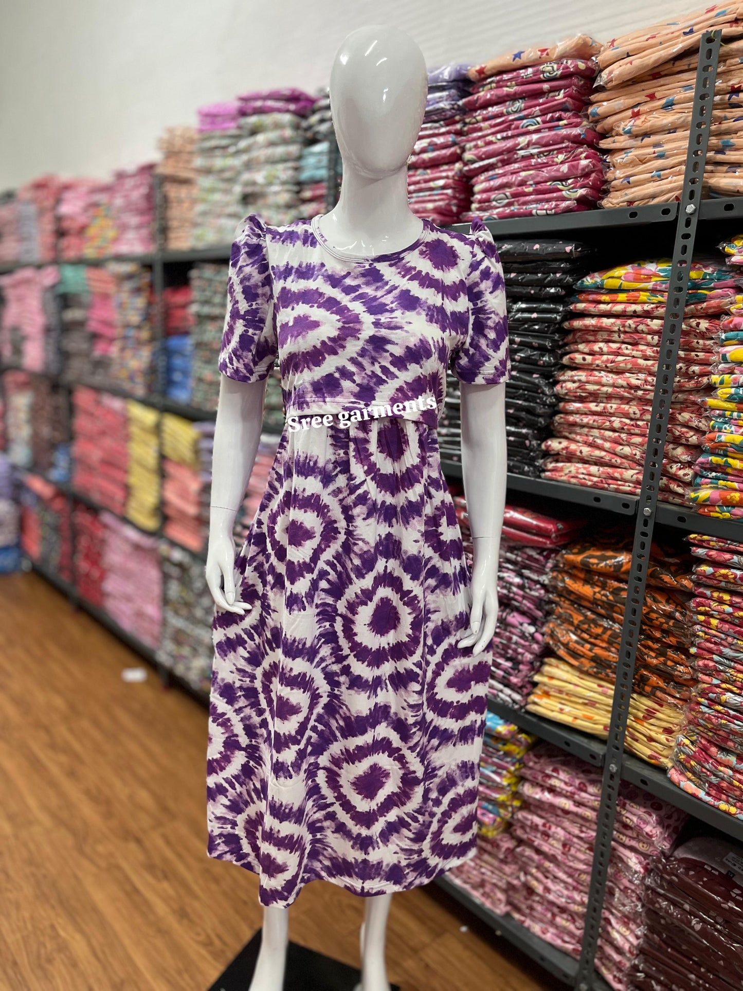 Zipless maternity and feeding wear - ankle length