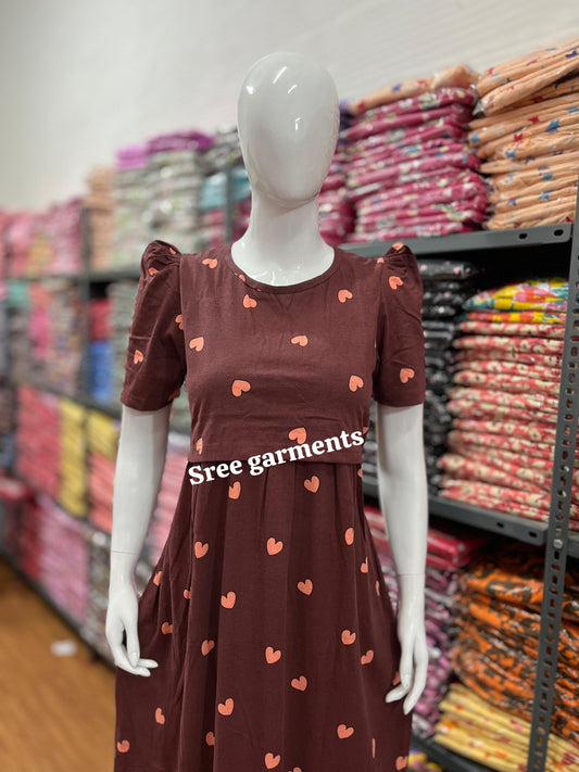 Zipless maternity and feeding wear - Full Length