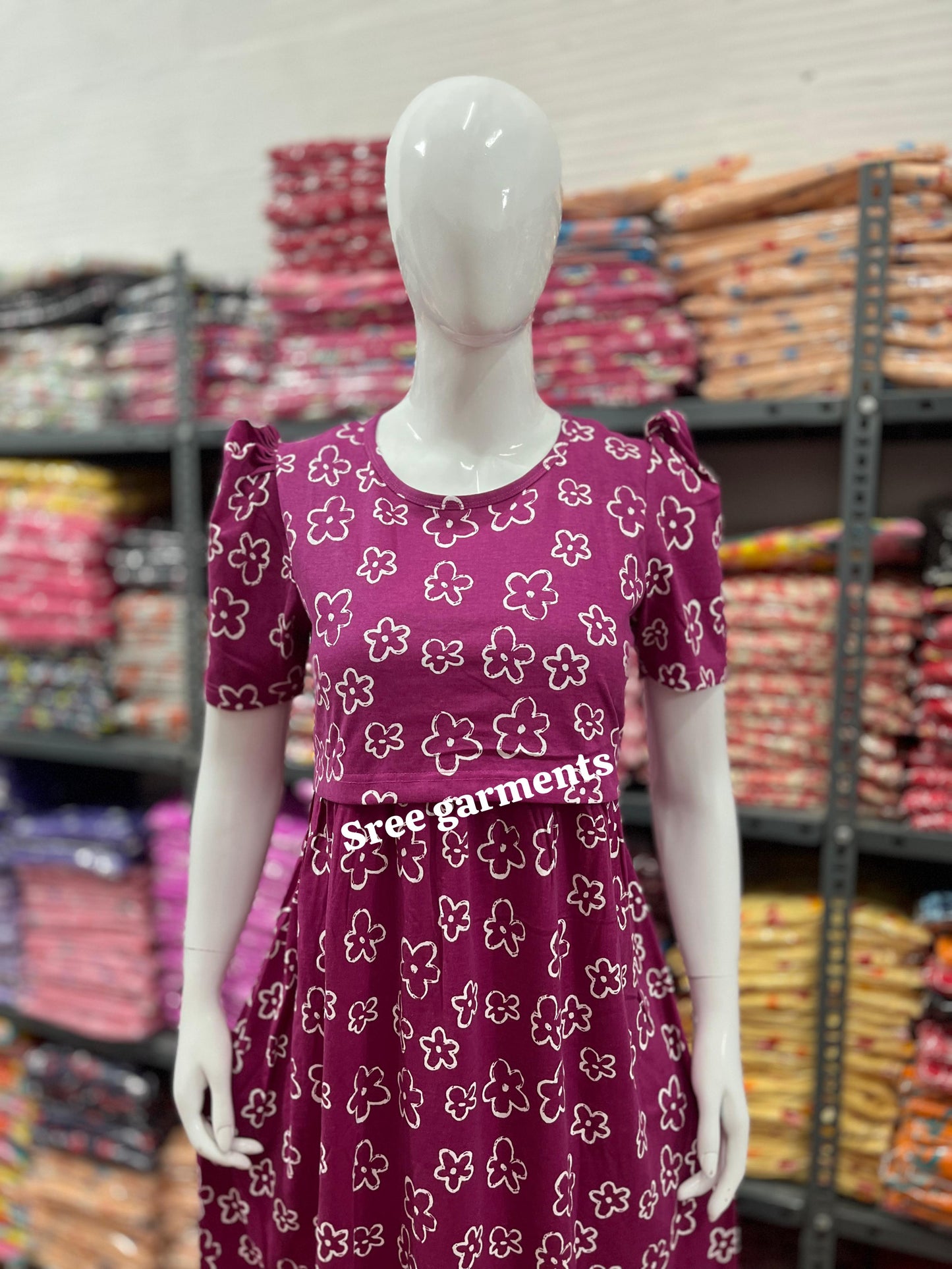 Zipless maternity and feeding wear - Full Length f
