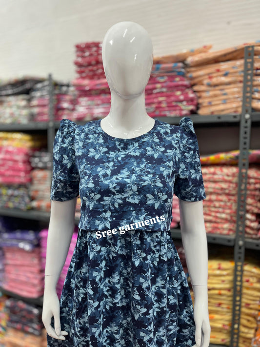 Zipless maternity and feeding wear - Full Length