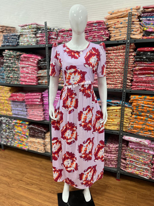 Zipless maternity and feeding wear - Full Length