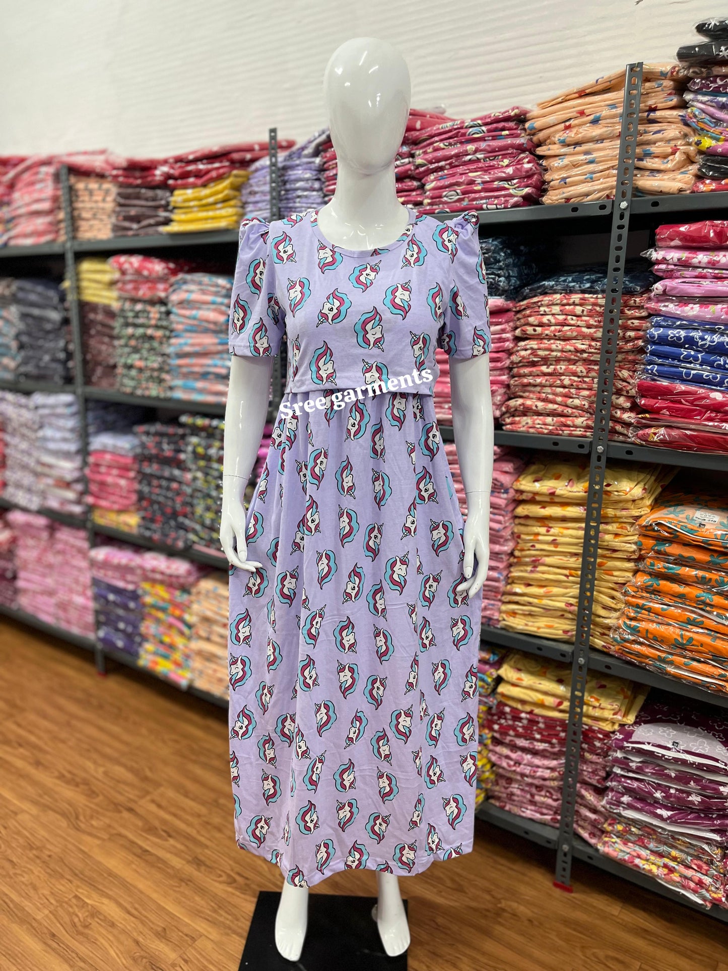 Zipless maternity and feeding wear - Full Length u