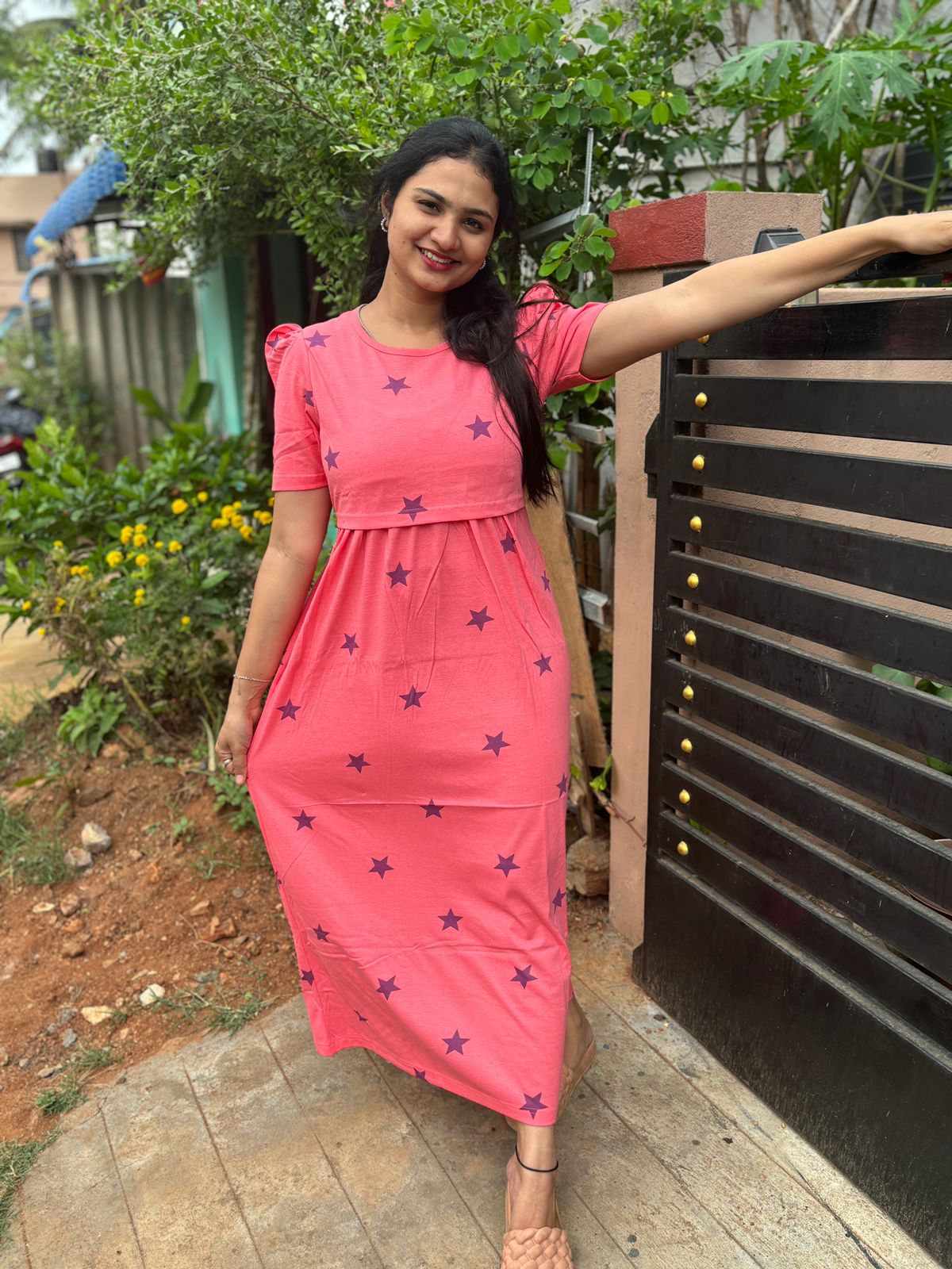 Zipless maternity and feeding wear - Full Length st