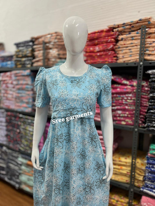 Zipless maternity and feeding wear - ankle length rang f