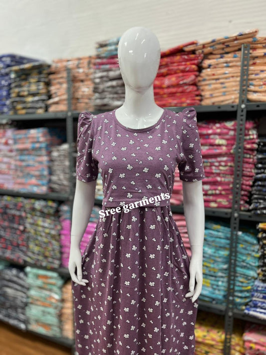 Zipless maternity and feeding wear - Full Length burg