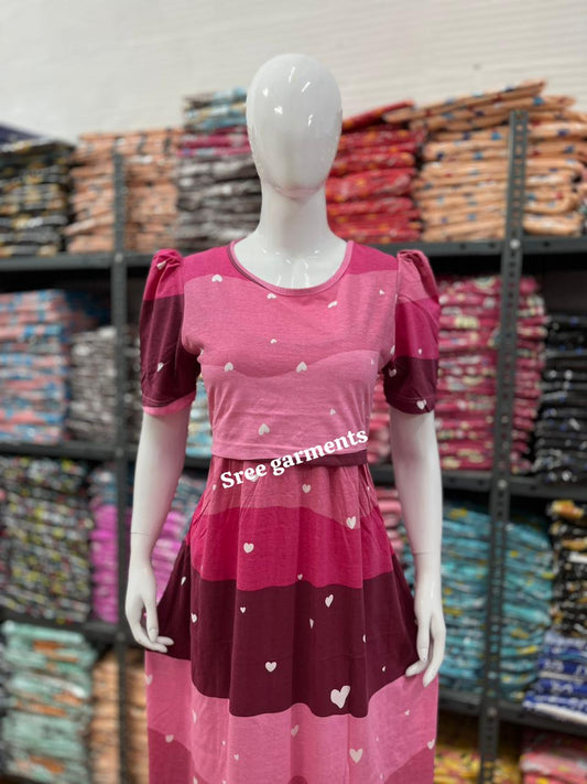 Zipless maternity and feeding wear - Full Length ice cl