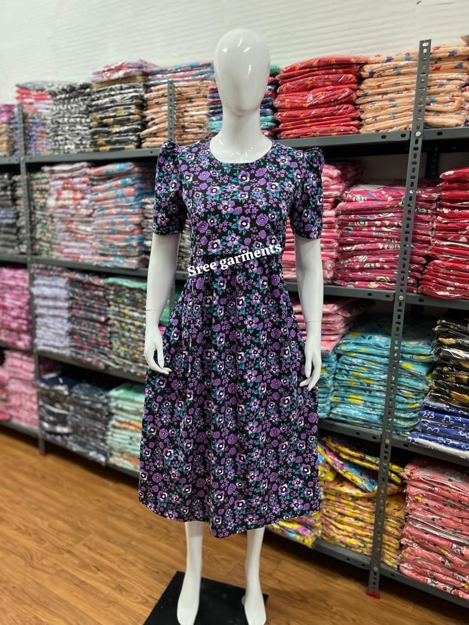 Zipless maternity and feeding wear - ankle length cut c