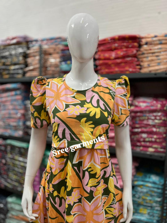 Zipless maternity and feeding wear - ankle length yg