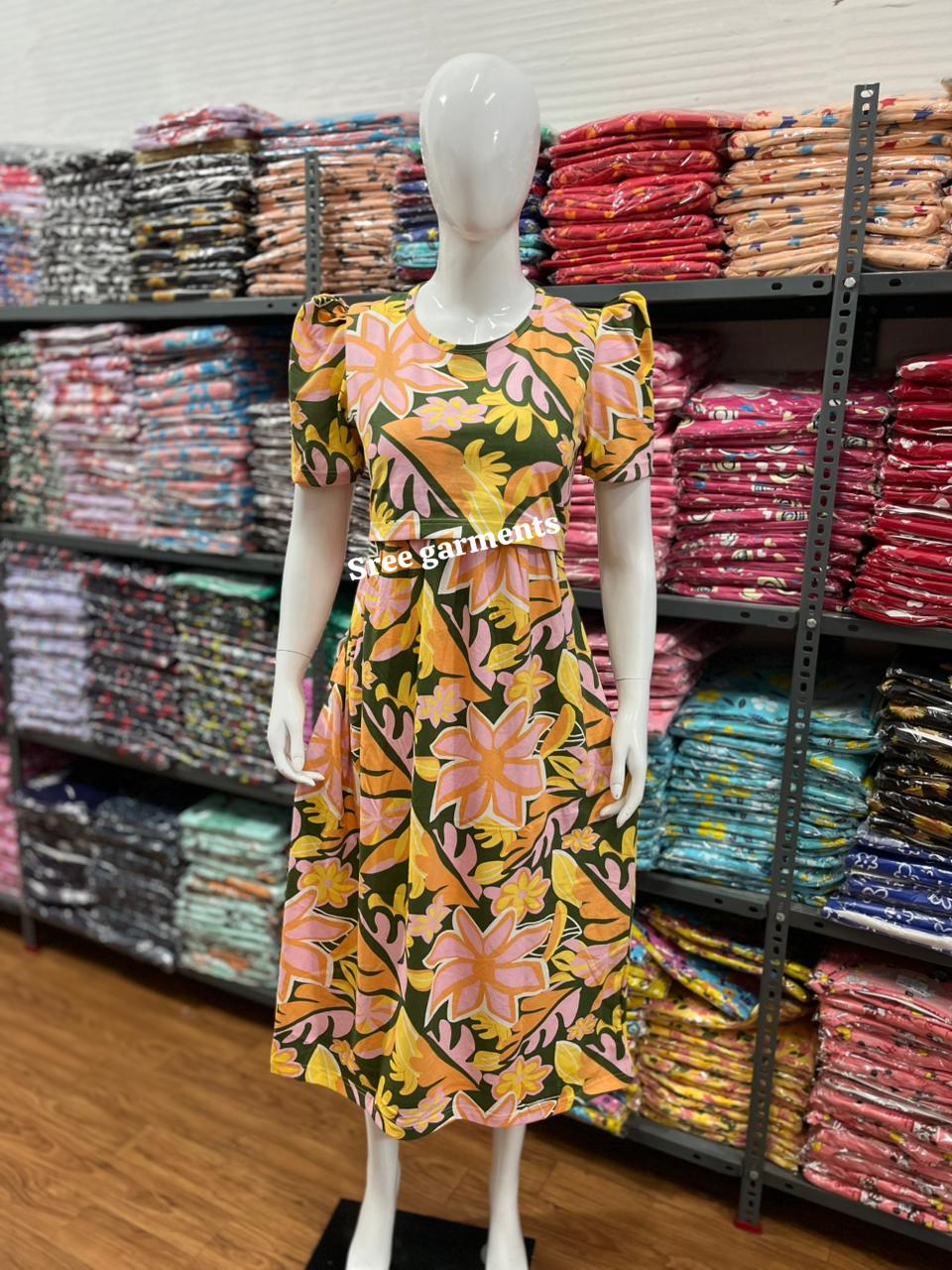 Zipless maternity and feeding wear - ankle length yg