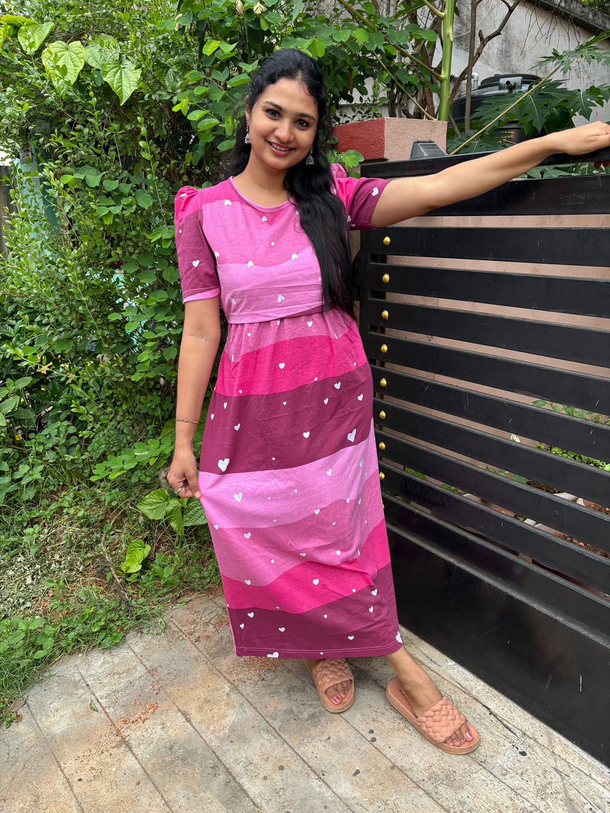 Zipless maternity and feeding wear - Full Length ice cl