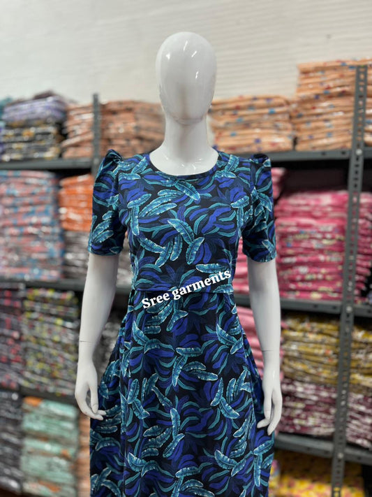 Zipless maternity and feeding wear - Full Length B LEAF