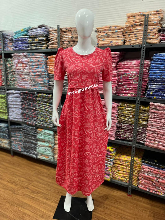 Zipless maternity and feeding wear - Full Length leaf