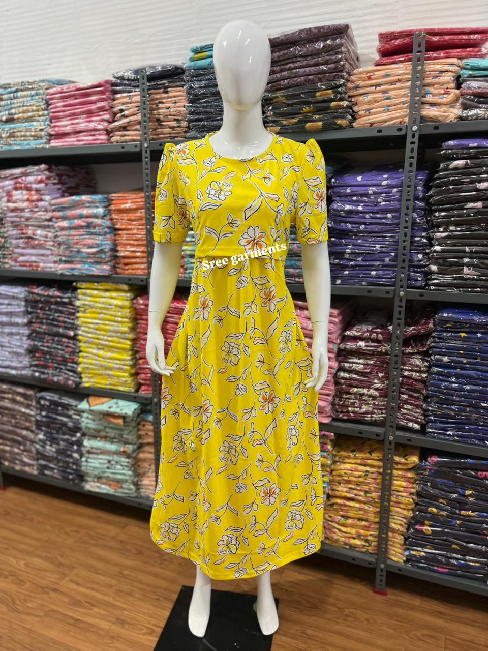 Zipless maternity and feeding wear - Full Length