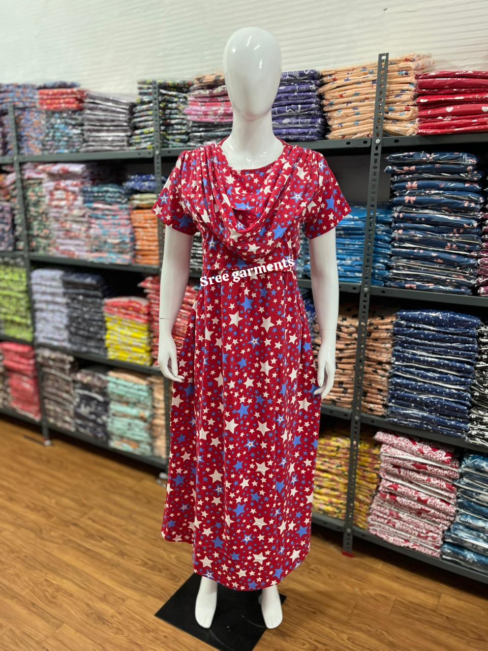 Shawl Type Zipless Maternity Wear Full Length bwst