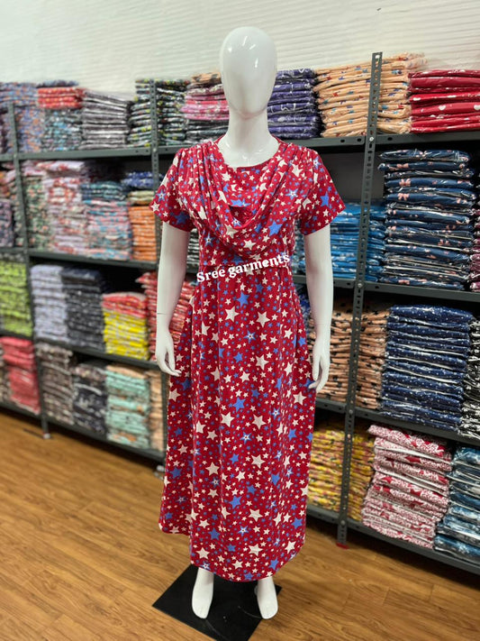 Shawl Type Zipless Maternity Wear Full Length bwst