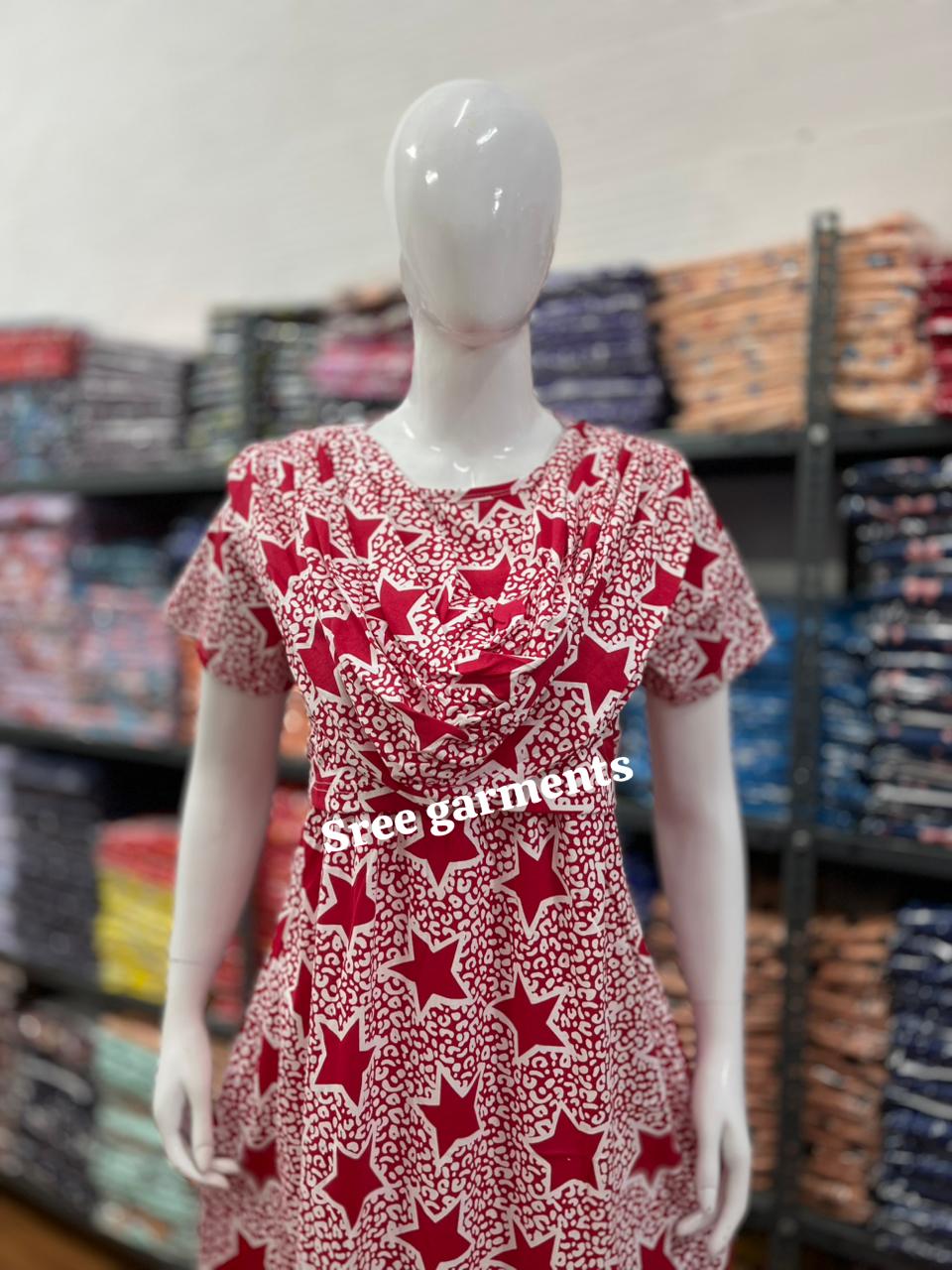 Shawl Type Zipless Maternity Wear Full Length rst