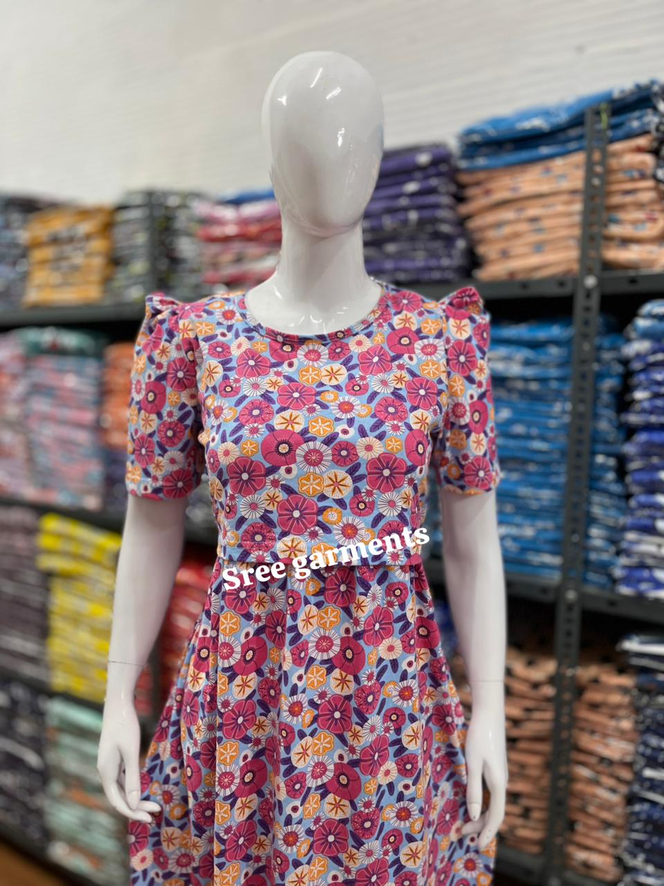 Zipless maternity and feeding wear - Full Length