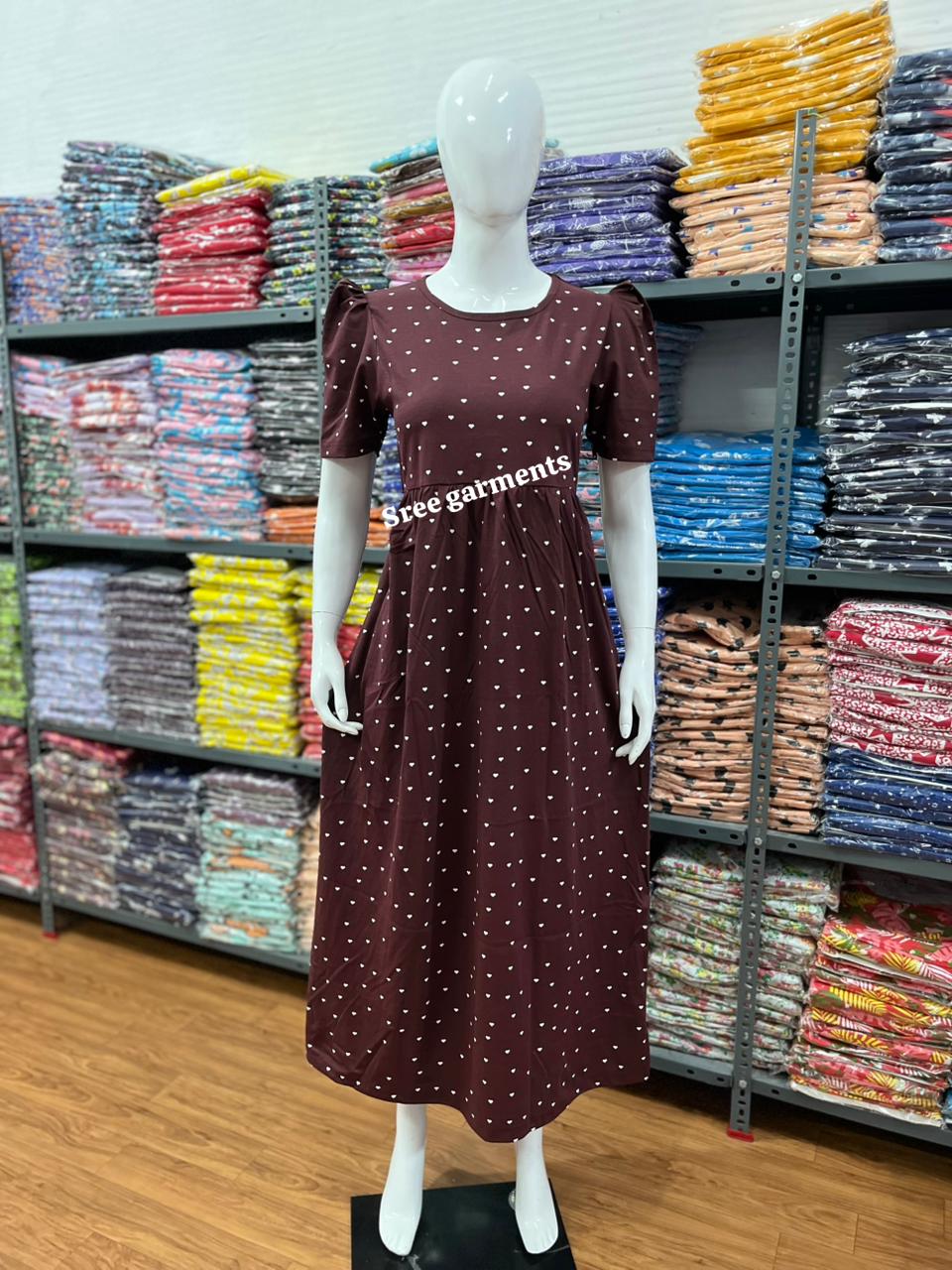 Non Feeding LOUNGEWEAR (NON FEEDING) - Ankle Length brown