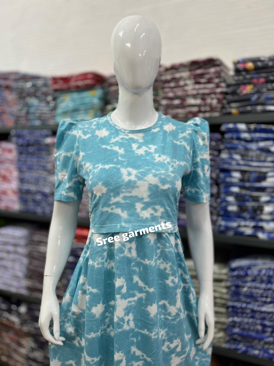 Zipless maternity and feeding wear - ankle length bd