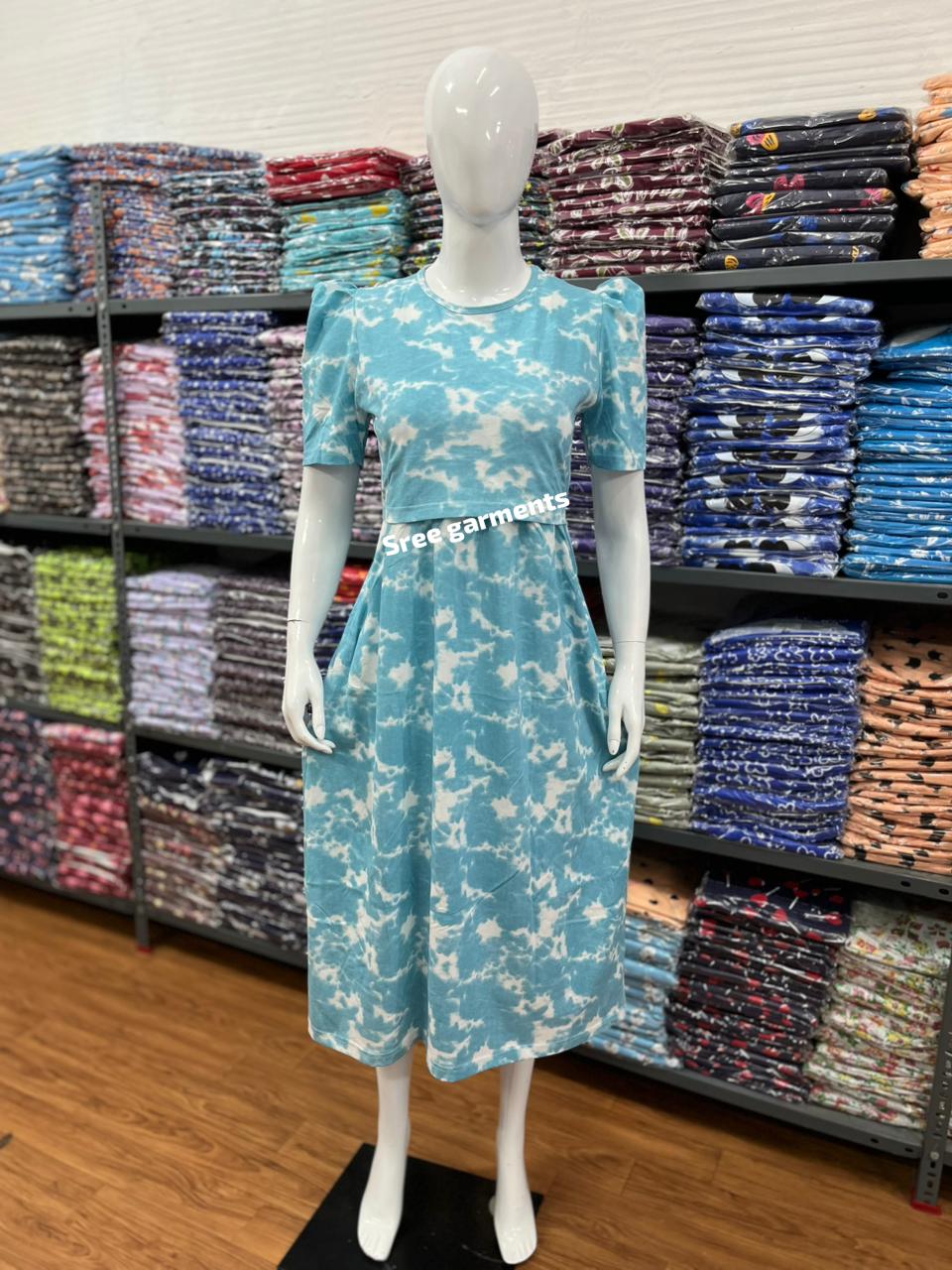 Zipless maternity and feeding wear - ankle length bd