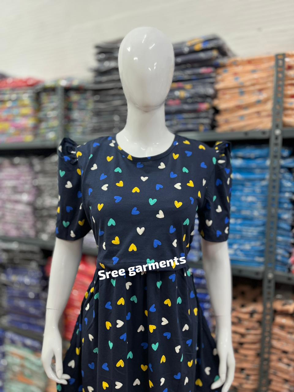 Zipless maternity and feeding wear - Full Length mch