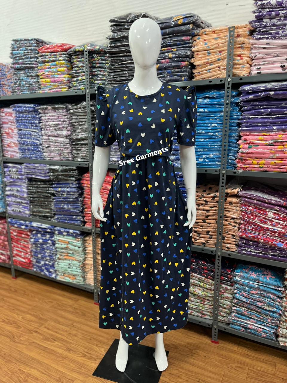 Zipless maternity and feeding wear - Full Length mch