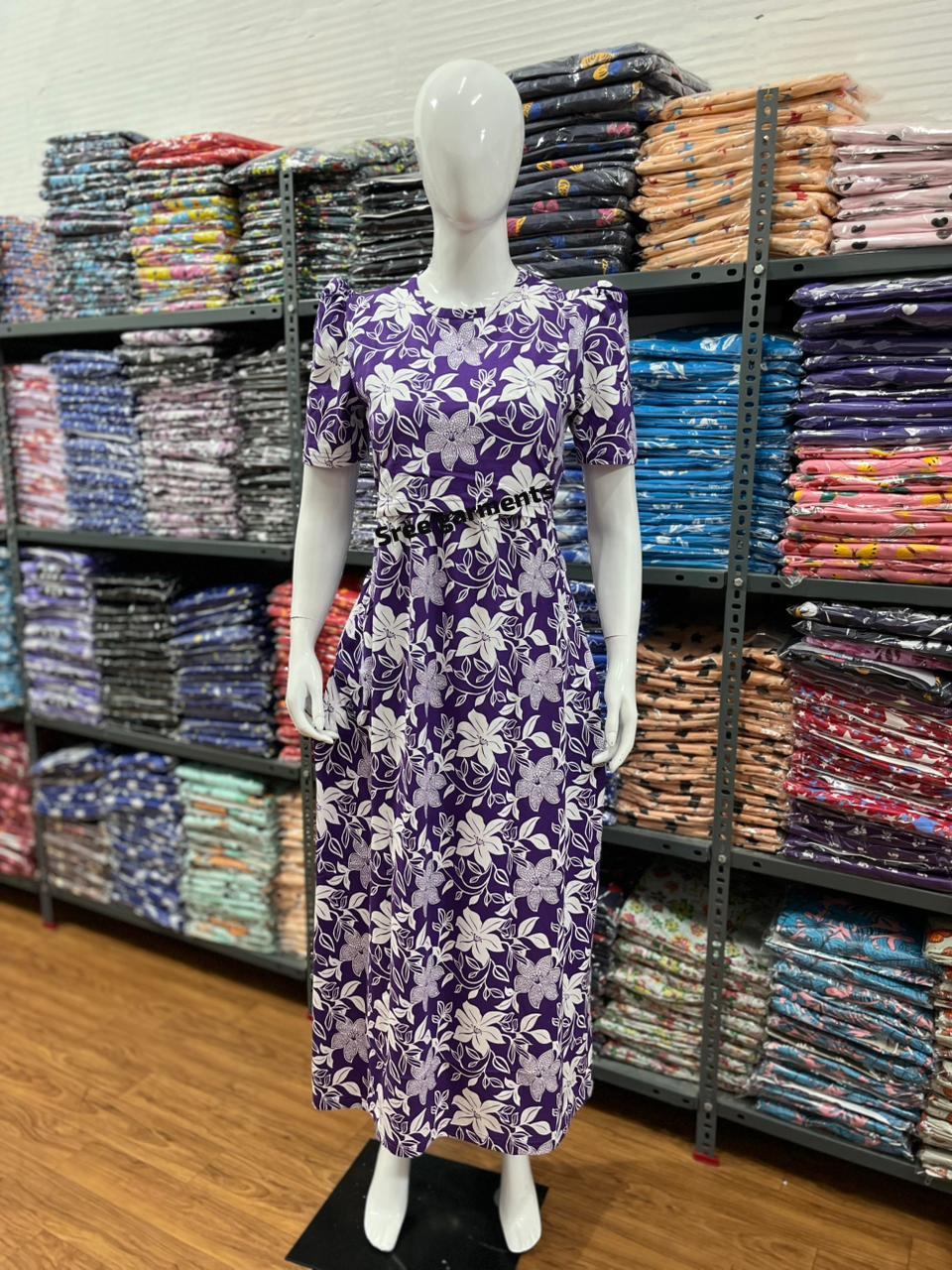 Zipless maternity and feeding wear - Full Length lavender w