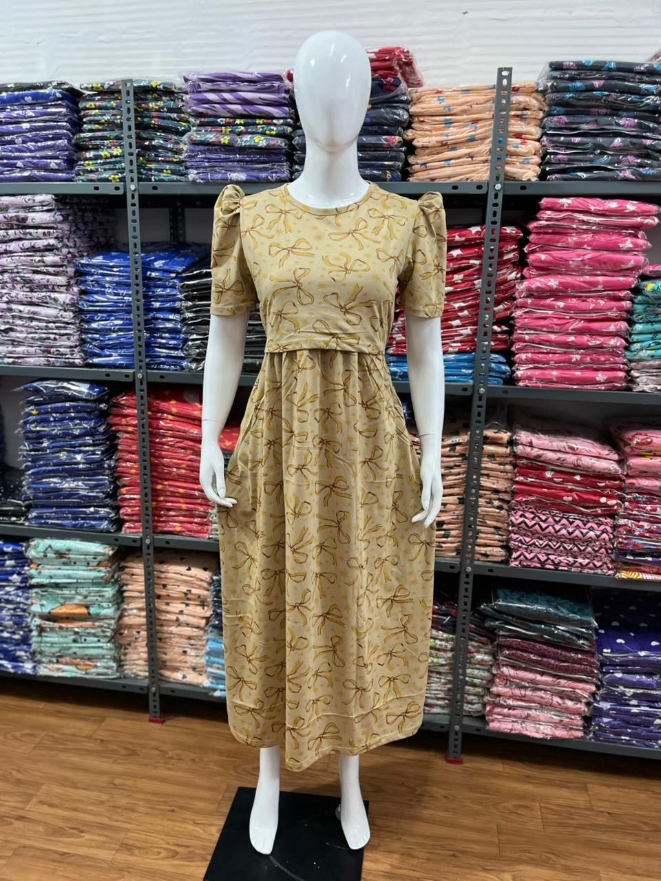 Zipless maternity and feeding wear - Full Length G rib