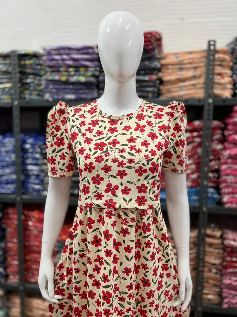 Zipless maternity and feeding wear - Full Length flow