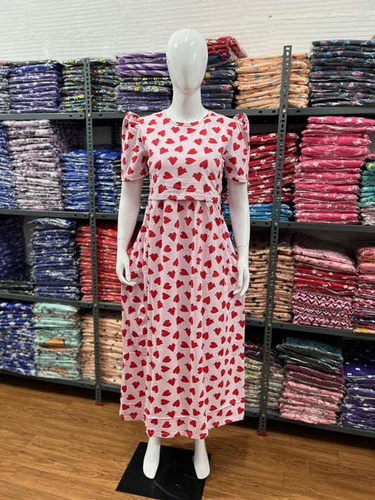 Zipless maternity and feeding wear - Full Length p r