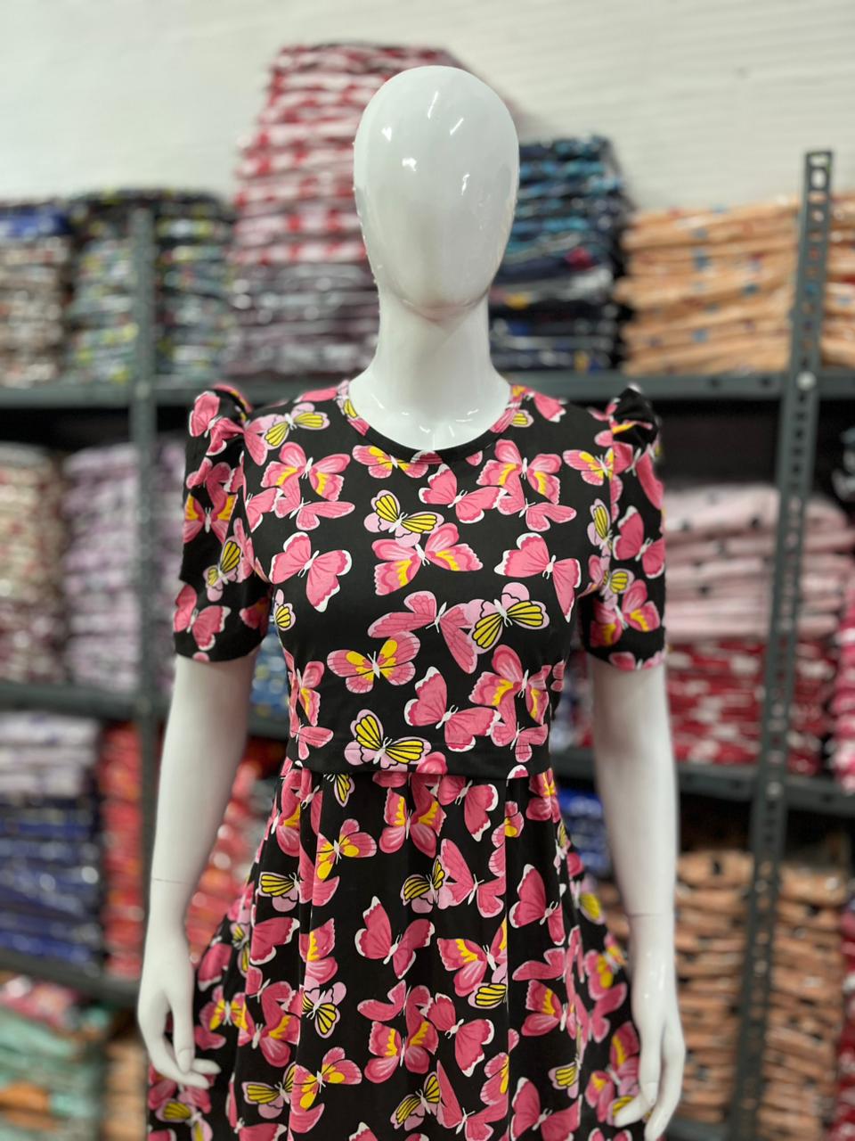 Zipless maternity and feeding wear - Full Length b pink b