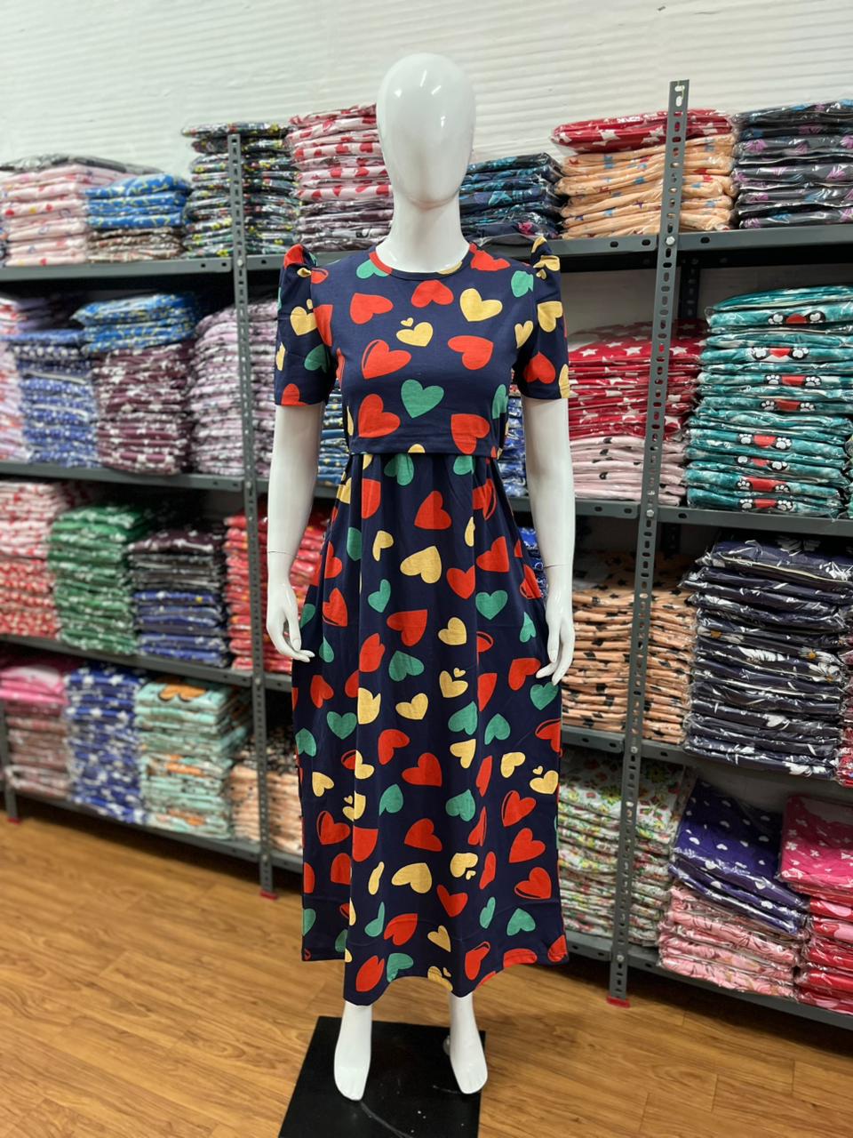Zipless maternity and feeding wear - Full Length big ch