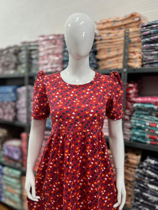 Non Feeding LOUNGEWEAR (NON FEEDING) - Ankle Length red m ch