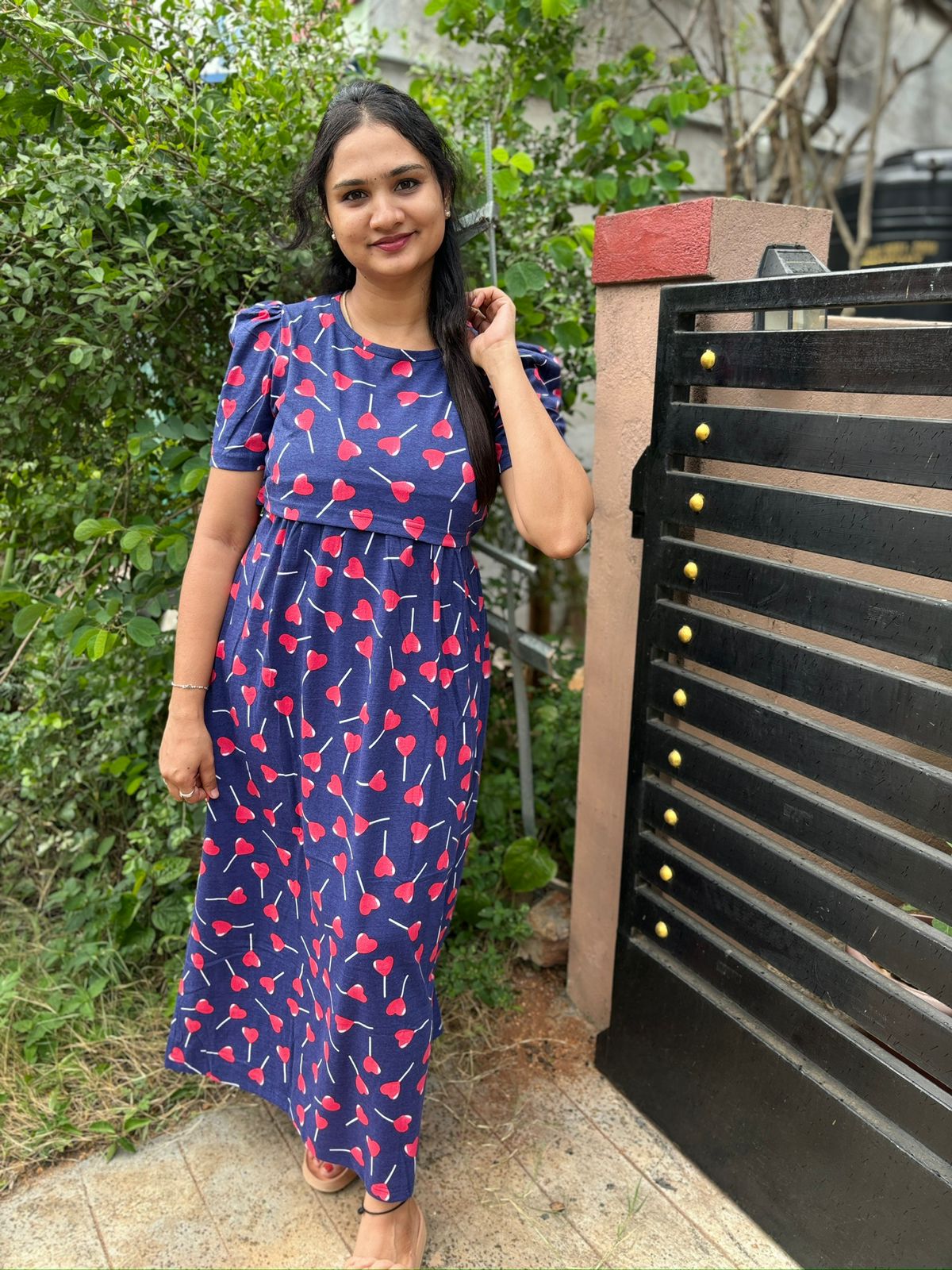 Zipless maternity and feeding wear - Full Length c