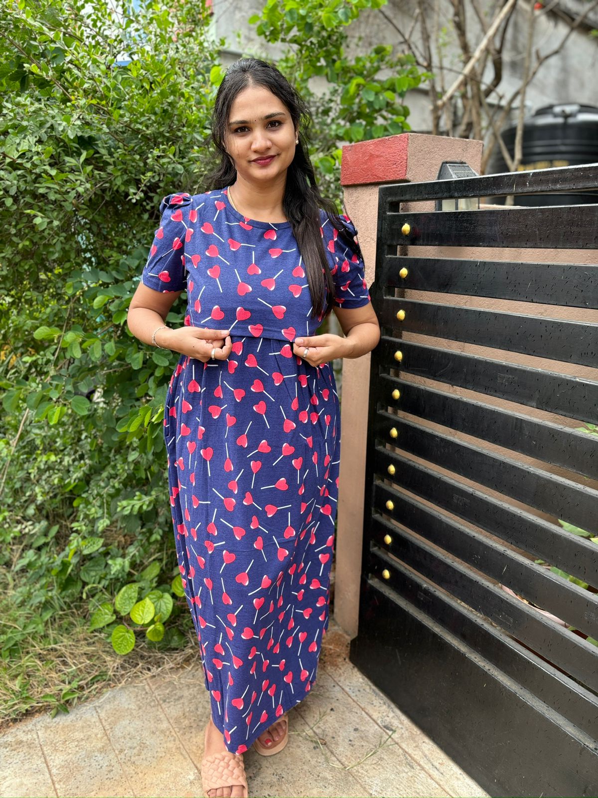Zipless maternity and feeding wear - Full Length c