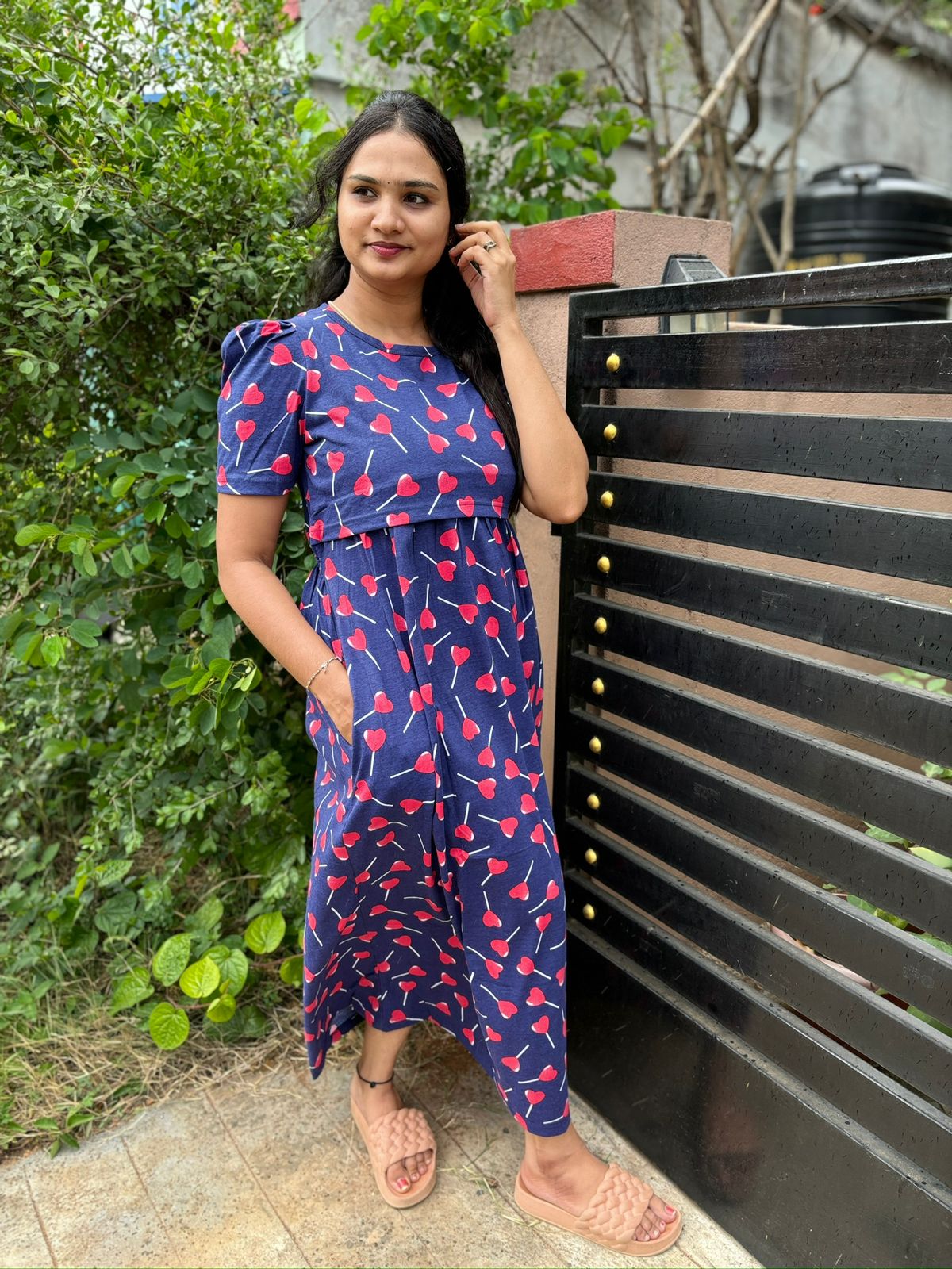 Zipless maternity and feeding wear - Full Length c