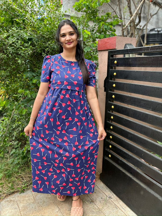 Zipless maternity and feeding wear - Full Length c