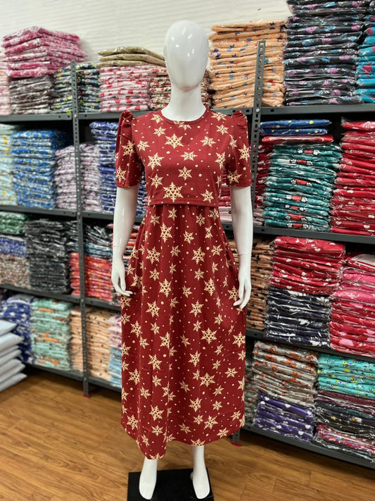 Zipless maternity and feeding wear - Full Length LS