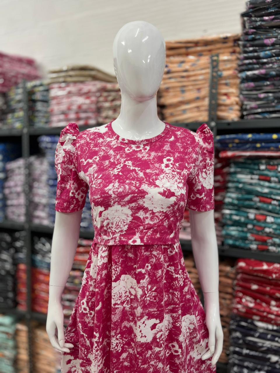 Zipless maternity and feeding wear - Full Length p dye