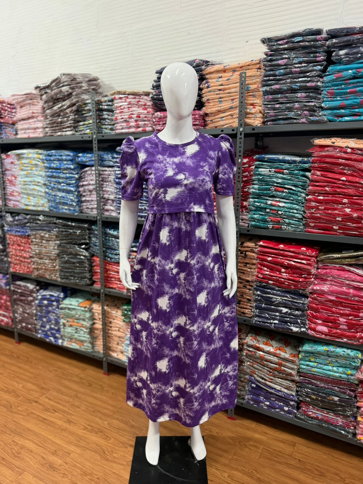 Zipless maternity and feeding wear - Full Length v dye
