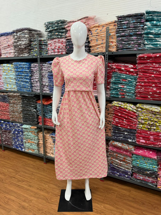 Zipless maternity and feeding wear - Full Length cat