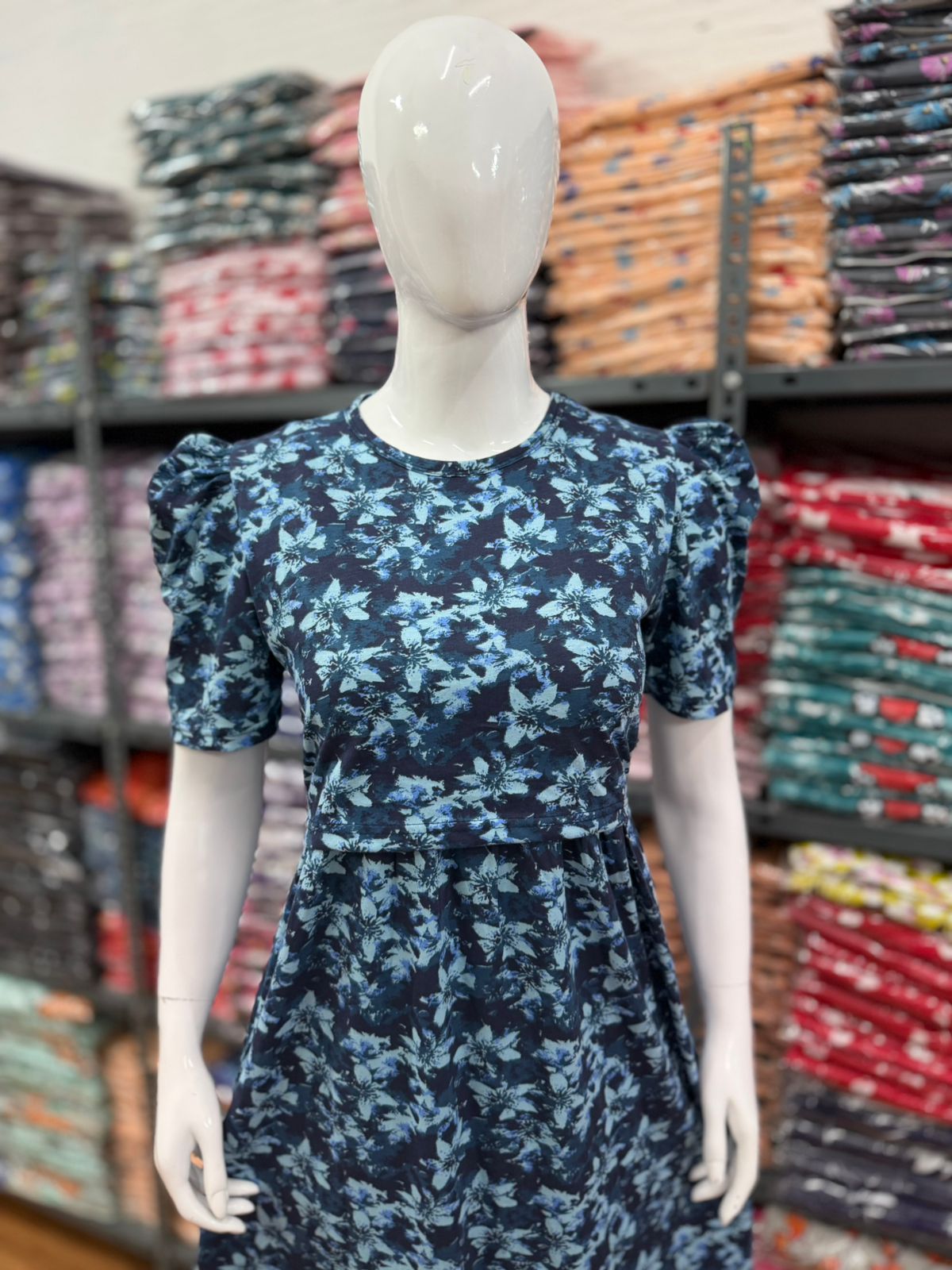 Zipless maternity and feeding wear - ankle length shad