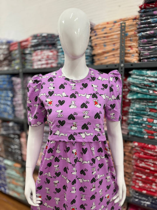 Zipless maternity and feeding wear - Full Length dog